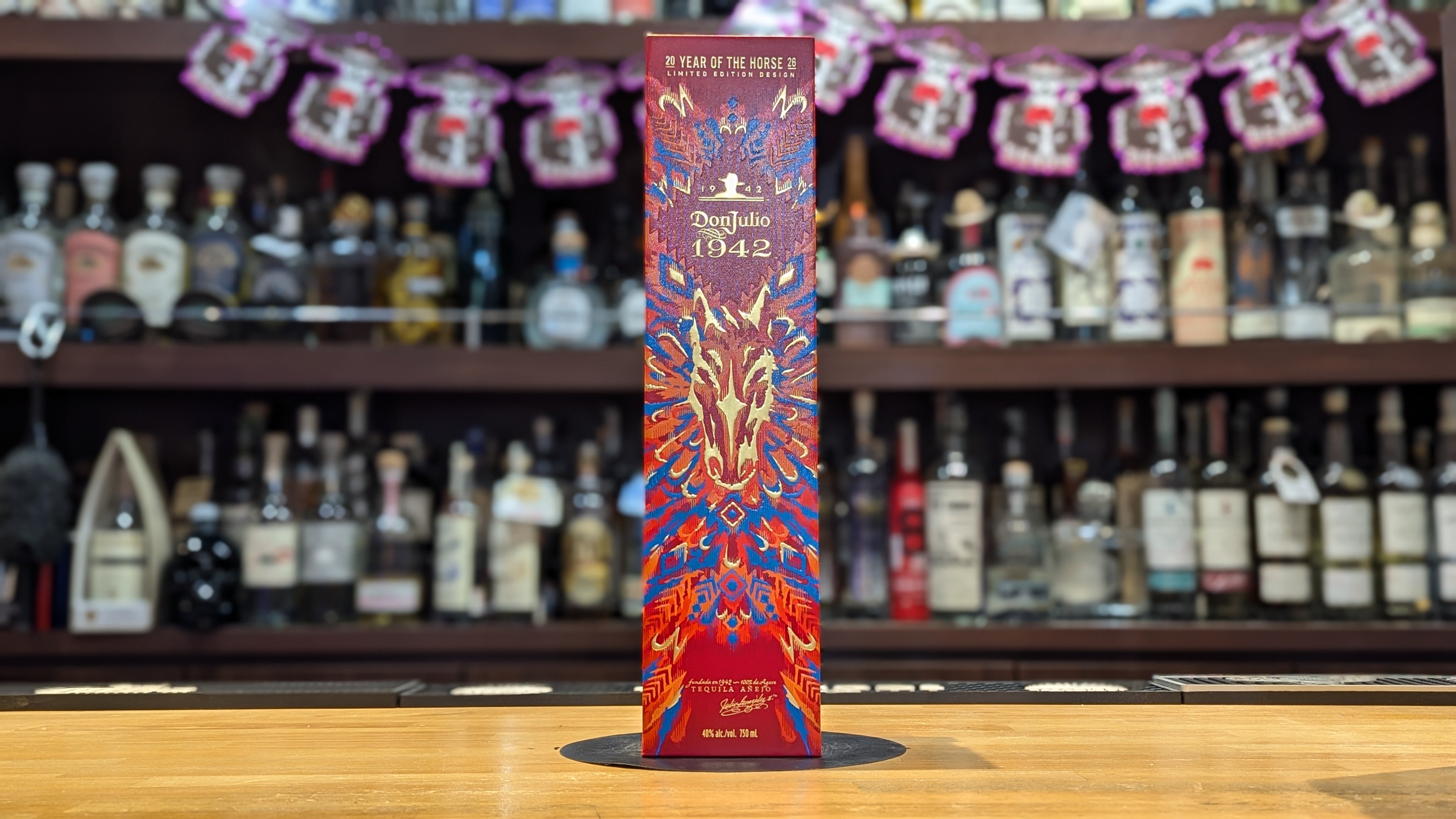 ドン フリオ 1942 イヤーオブホース 750ml【干支ボトル】 – 酒商金右