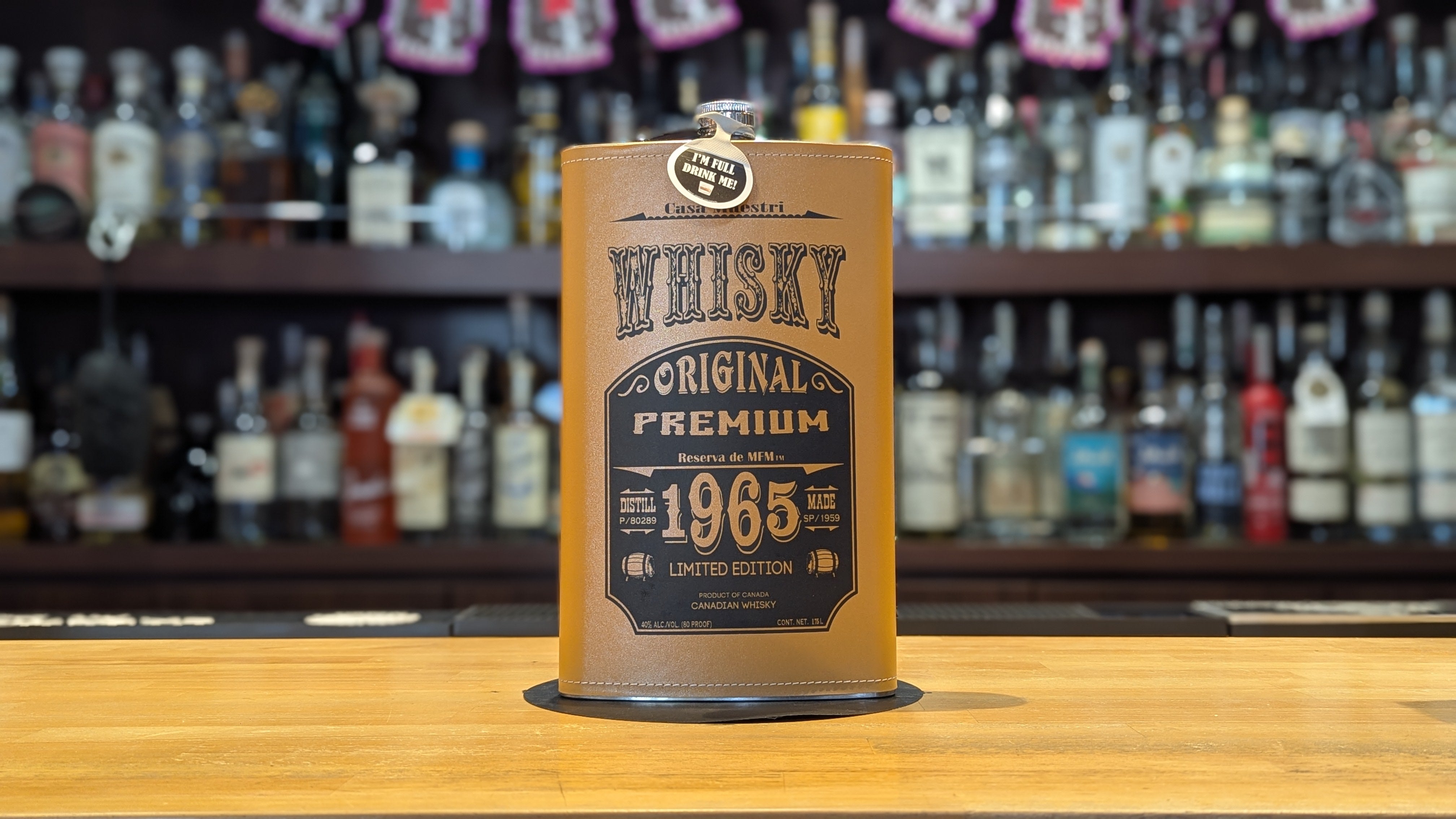 カサ マエストリ カナディアンウイスキー フラスクボトル 1750ml – 酒